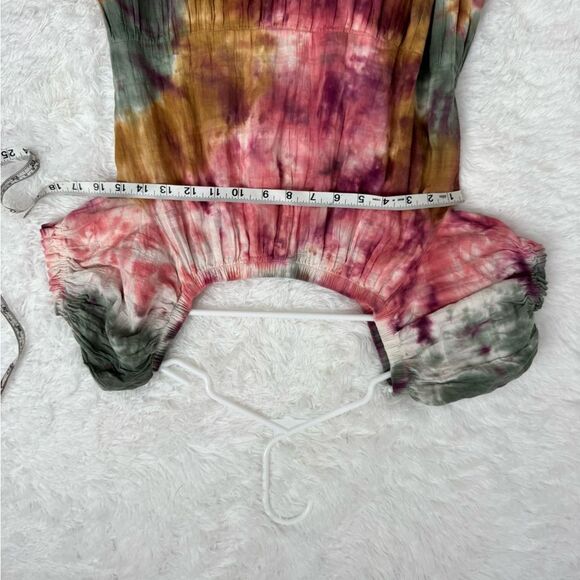 Free People Sunny Tie Dye Maxi Dress Young Fabulous & Broke - Picture 11 of 11